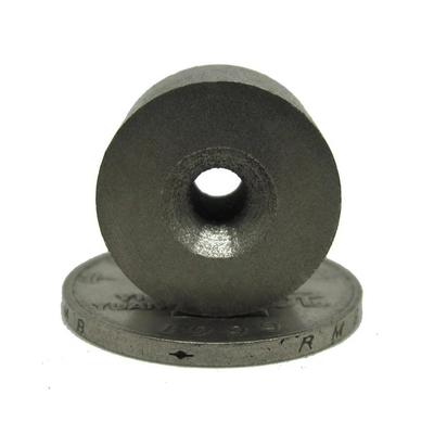 China manufacture permanent countersunk hole magnet smco