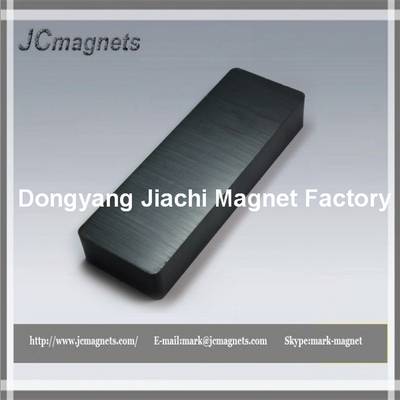 Ceramic Magnets 6 x 2 x 1 Block, Package of 1 Ceramic Hard Ferrite Magnet