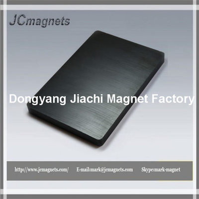 Ceramic Magnets Block 6 x 4 x 0.5, Package of 1 Hard Ferrite Magnet