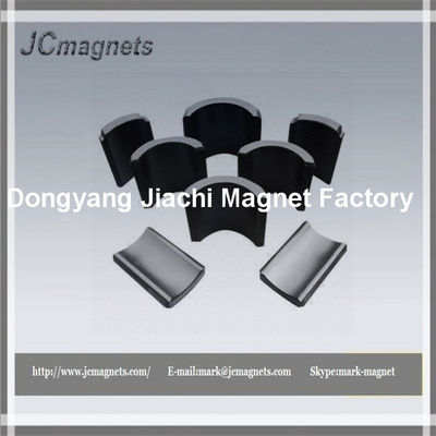 Strontium Ceramic Arc Magnets, Suitable for MotorGenerator, Customized ShapesSizes are Accepted