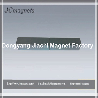 NdFeB block magnet，Zn coating 100X15X15