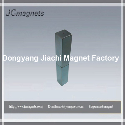 NdFeB block magnet，Zn coating 100X15X15