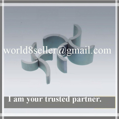 Sintered Ferrite Arc Segment Magnet for Motors, Customized Shapes and Sizes are Accepted