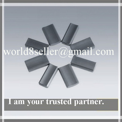 Permanent brittle and hard Ferrite Magnets ring , arc , cylindrical for Speaker