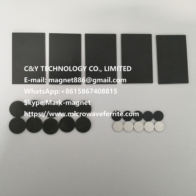 Curie Point 500C Microwave Ferrites Low Dielectric Loss Saturation Magnetization Broad Spin Wave Compatibility