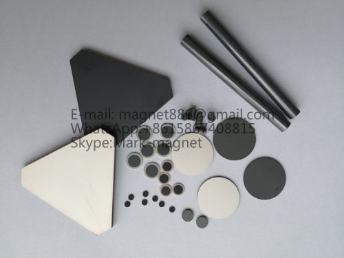 Curie Point Microwave Ferrite with Low Dielectric Loss Custom Shape Saturation Magnetization