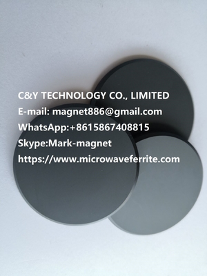 Customizable Microwave Ferrites with High Spin Wave Line Width and High Curie Point