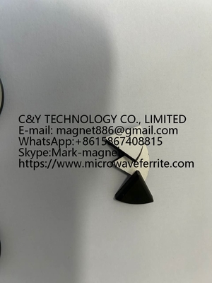 Customizable Microwave Ferrites with High Spin Wave Line Width and High Curie Point