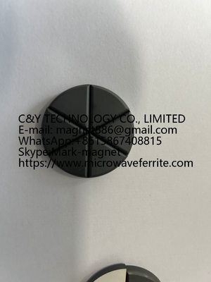 Microwave ferrite Spin Wave Line 500.C Curie Point Garnet Ferrite Or Spinel Magnetization