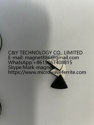 Microwave ferrite Spin Wave Line 500.C Curie Point Garnet Ferrite Or Spinel Magnetization