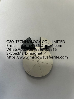 Microwave ferrite Spin Wave Line 500.C Curie Point Garnet Ferrite Or Spinel Magnetization