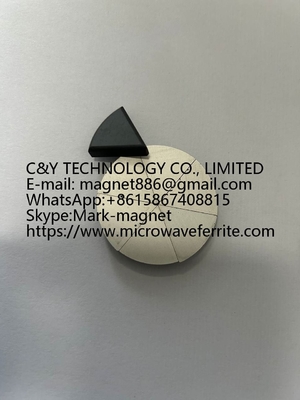 Stability Microwave Ferrite / Substrate Custom Shape 400-5000Gs Magnetization 10-600Oe Resonance