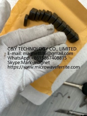 400-5000Gs Saturation Magnetization Ferrite Triangle Core for High Frequency Applications