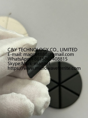 Low Dielectric Loss Garnet rotary ferrite with Dielectric Loss≦2*10-4