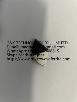 Customizable Microwave Ferrites with Saturation Magnetization