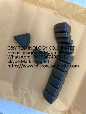 Garnet Ferrite or Spinel Composite Microwave Ferrites with High Temperature Stability