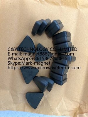 Garnet Ferrite or Spinel Composite Microwave Ferrites with High Temperature Stability
