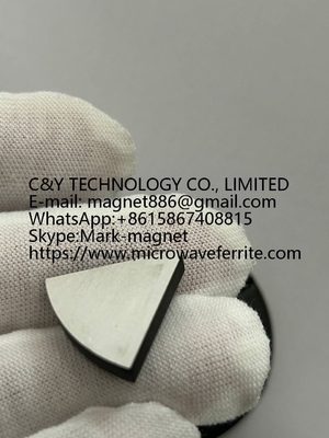 Low Dielectric Loss Microwave Ferrites with Saturation Magnetization of 400-5000Gs