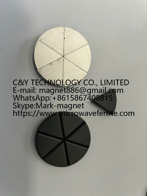 Low Dielectric Loss Microwave Ferrites with Saturation Magnetization of 400-5000Gs