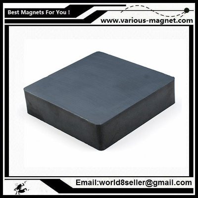 Size:F84X64X14/Ferrite block magnet for magnetic separator with high magnetic induction