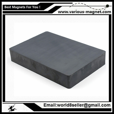 Size:F84X64X14/Ferrite block magnet for magnetic separator with high magnetic induction