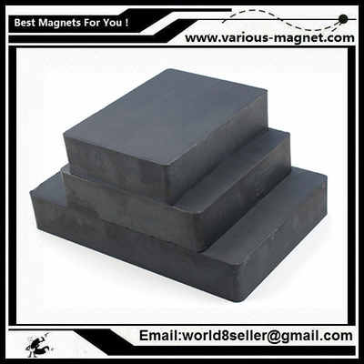 Size:F84X64X14/Ferrite block magnet for magnetic separator with high magnetic induction