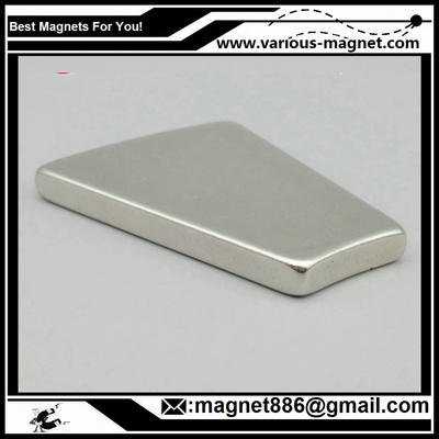 Neodymium Arc Magnet for Wind Turbine Alternator with N45UH ZN coating