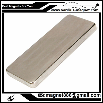 F50X18X4mm NdFeB, N38M  Ni coating for Ukraine