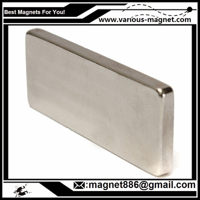 F50X18X4mm NdFeB, N38M  Ni coating for Ukraine