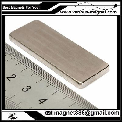 F50X18X4mm NdFeB, N38M  Ni coating for Ukraine