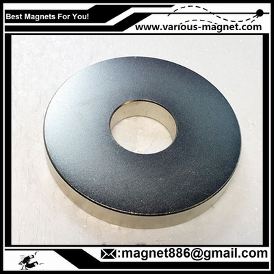 NdFeB Ring Magnet D34xd24xh10  N38 Coating Ni texture axial