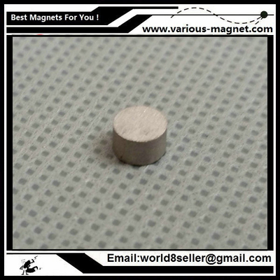 S30A SmCo Micro Magnet Diameter 5x3 mm Grade YXG30H 350 Degree C High Temperature Permanent Rare Earth Magnets