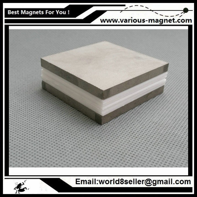 SmCo Magnet Block 40.5x40.5x5 mm YXG30H, 350degree C High Temperature Mortor Magnet Permanent Rare Earth Magnets for Bor