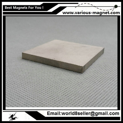 SmCo Magnet Block 40.5x40.5x5 mm YXG30H, 350degree C High Temperature Mortor Magnet Permanent Rare Earth Magnets for Bor