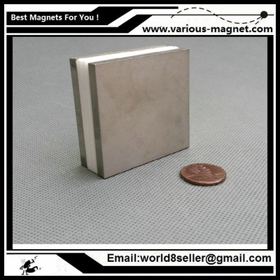 SmCo Magnet Block 40.5x40.5x5 mm YXG30H, 350degree C High Temperature Mortor Magnet Permanent Rare Earth Magnets for Bor