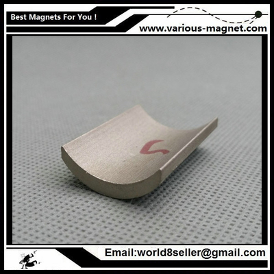 Motor S28G SmCo Segment Magnet YXG30H, 350degree C High Temperature Permanent Magnets Rare Earth Magnets for Borets