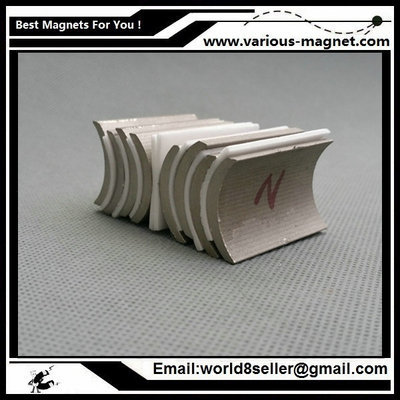 Motor S28G SmCo Segment Magnet YXG30H, 350degree C High Temperature Permanent Magnets Rare Earth Magnets for Borets