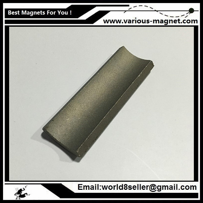 Motor S28G SmCo Segment Magnet YXG30H, 350degree C High Temperature Permanent Magnets Rare Earth Magnets for Russian Bo