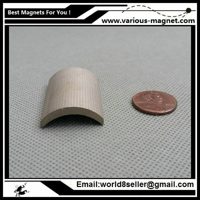 Motor S28G SmCo Segment Magnet YXG30H, 350degree C High Temperature Permanent Magnets Rare Earth Magnets for Russian Bo