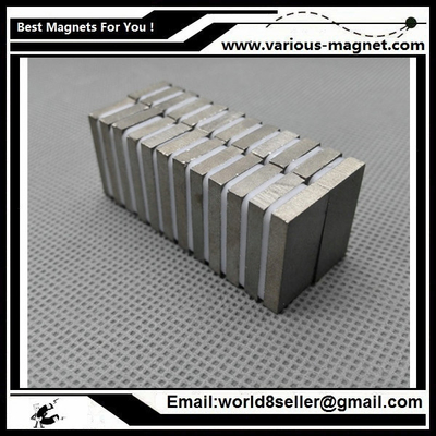 SmCo Magnet Block 40.5x15.5x3mm YXG30H, 350degree C High Temperature Mortor Magnet Permanent Rare Earth Magnets for Oil