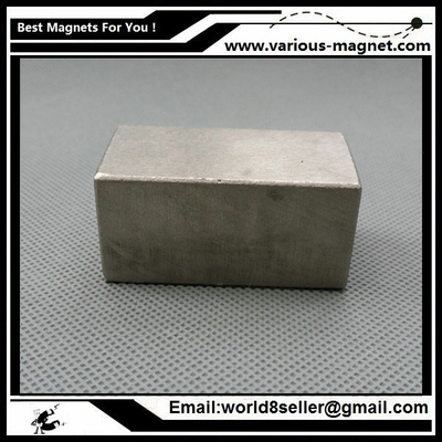 SmCo Magnet Block 50x25x25 mm YXG26, 350degree C High Temperature Mortor Magnet Permanent Rare Earth Magnets