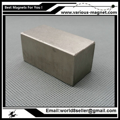 SmCo Magnet Block 50x25x25 mm YXG26, 350degree C High Temperature Mortor Magnet Permanent Rare Earth Magnets